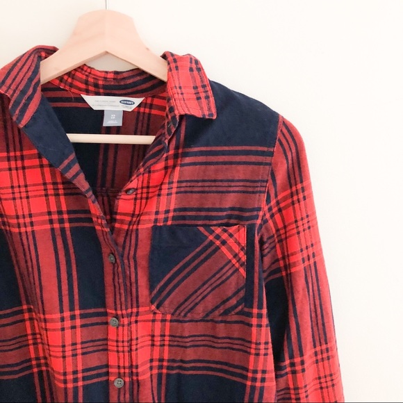 Old Navy “the classic shirt” plaid 309 - Picture 2 of 7